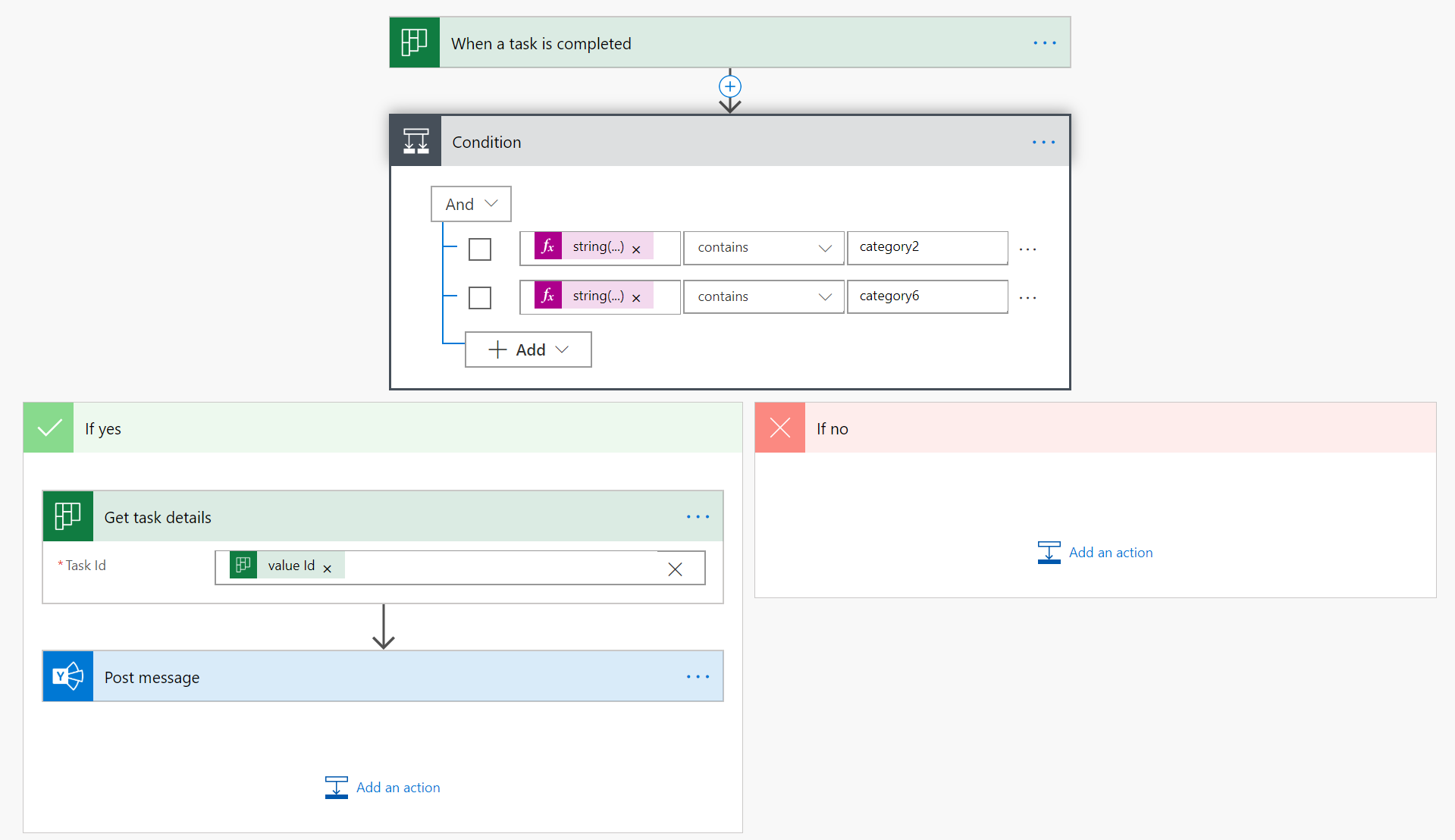Combine decisions and power automate for powerful meeting productivity